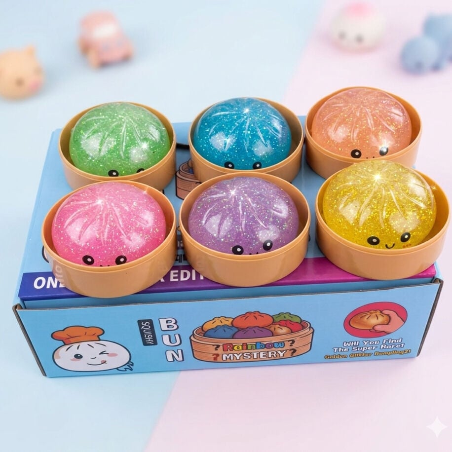 Glitter Dumpling Slime